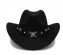 Mũ cao bồi thời trang Wool Hollow Western